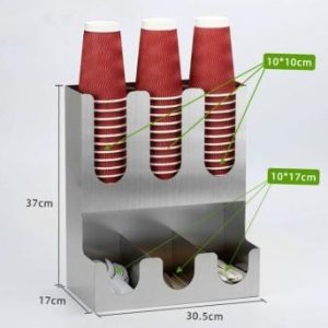 Coffee shop organizer